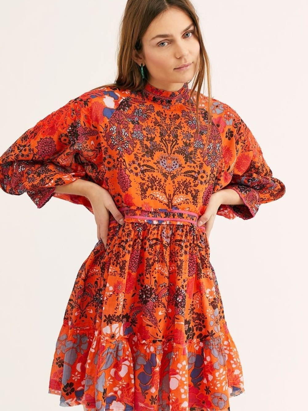 Free People The dress is the Nouveau Mini Dress. XS